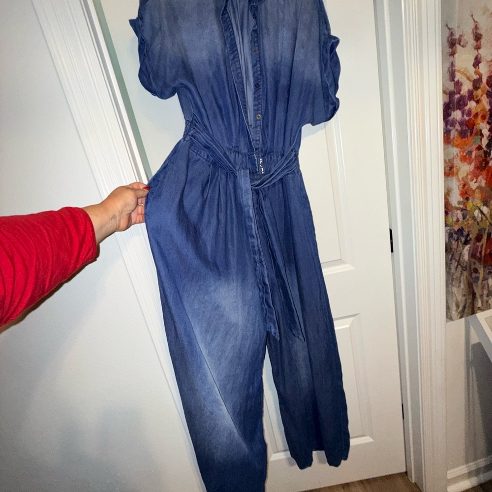Elegant Indigo Jumpsuit